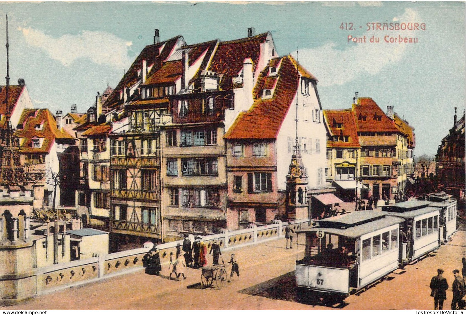 FRANCE - 67 - Strasbourg - Pont Du Corbeau - Carte Postale Ancienne - Strasbourg