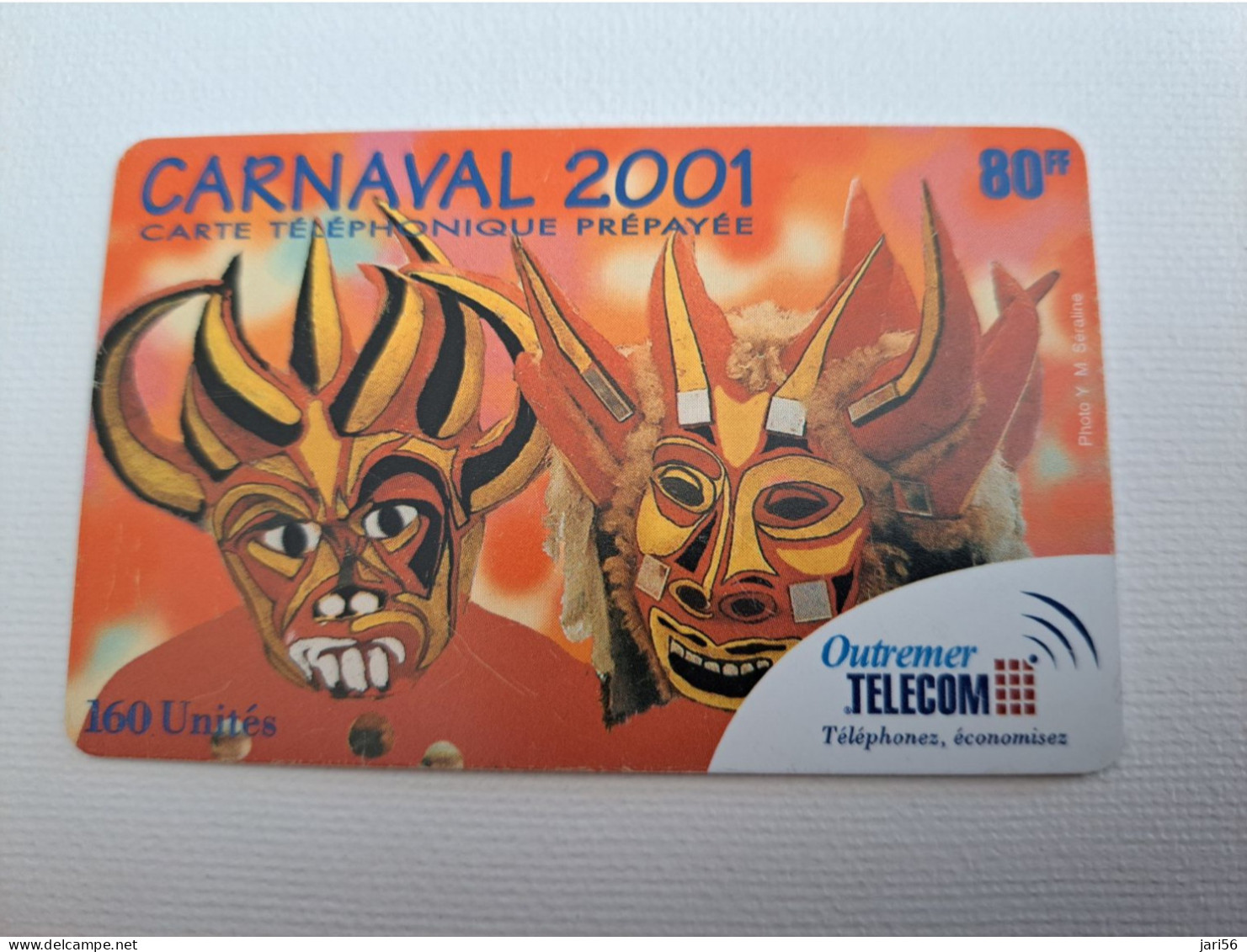 ST MARTIN  / OUTREMER/ CARNAVAL 2001/ 50 FF/ 160 UNITS / ANTF-OT43  FINE USED CARD    ** 13479 ** - Antillen (Französische)