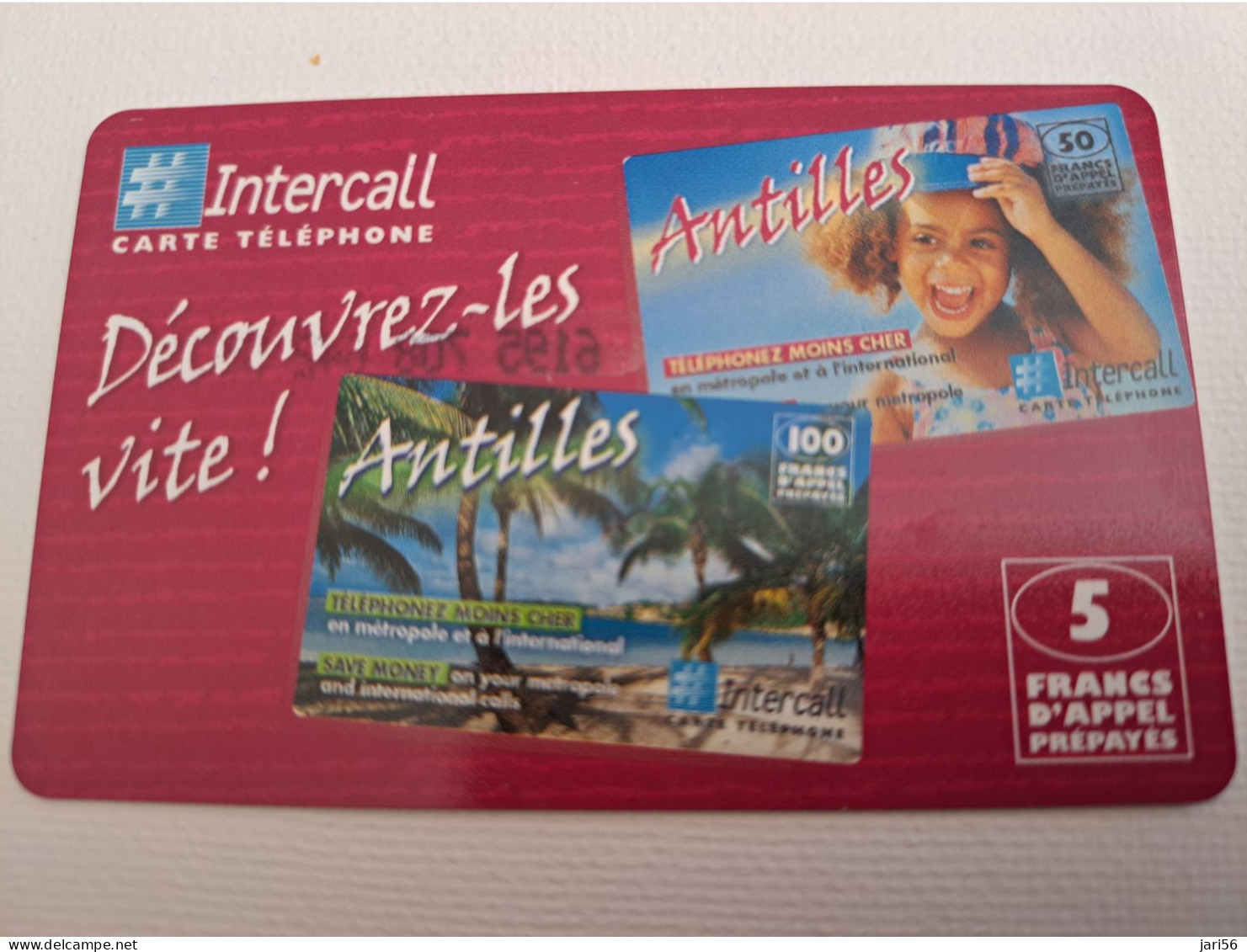 ST MARTIN  / INTERCALL/ ANTF IN1 / 5FF/ DECOUVREZ LES VITE PROMOTIONAL!!  MINT  CARD    ** 13480 ** - Antillen (Französische)