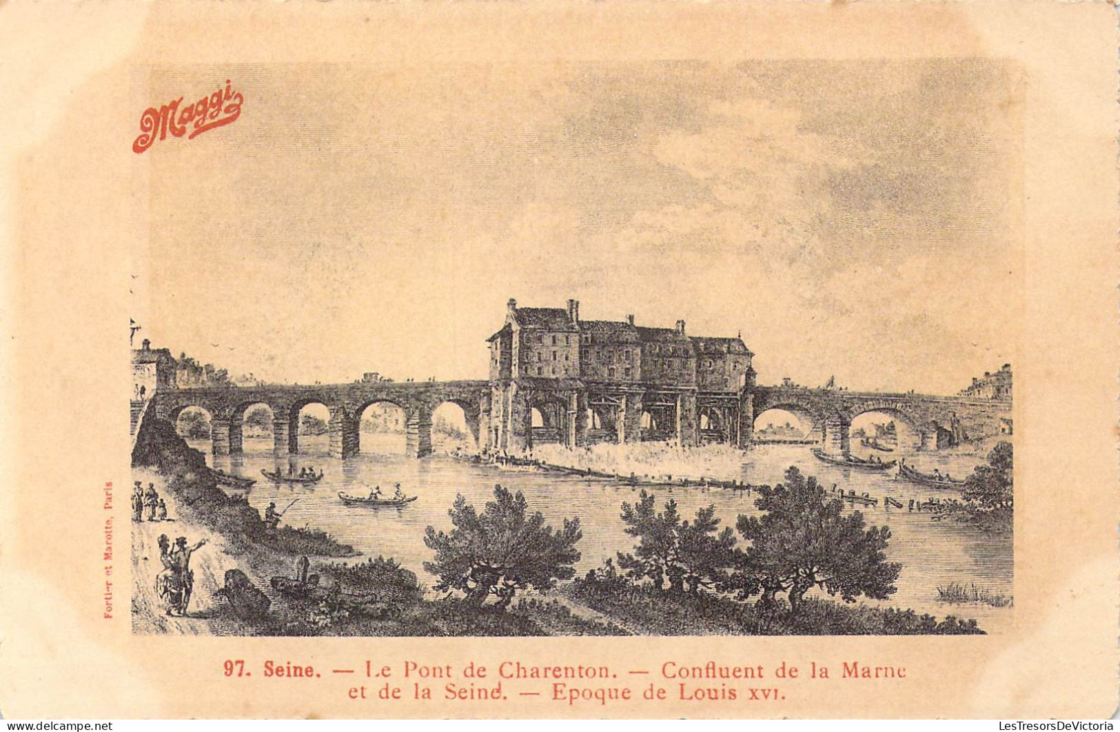 FRANCE - 75 - Seine - Le Pont De Charenton - Confluent De La Marne Et De La Seine - Carte Postale Ancienne - Autres & Non Classés