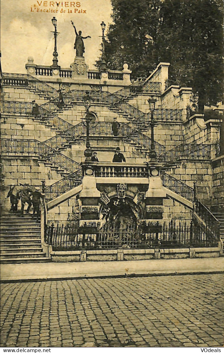 Belgique - Liège - Verviers - L'escalier De La Paix - Verviers