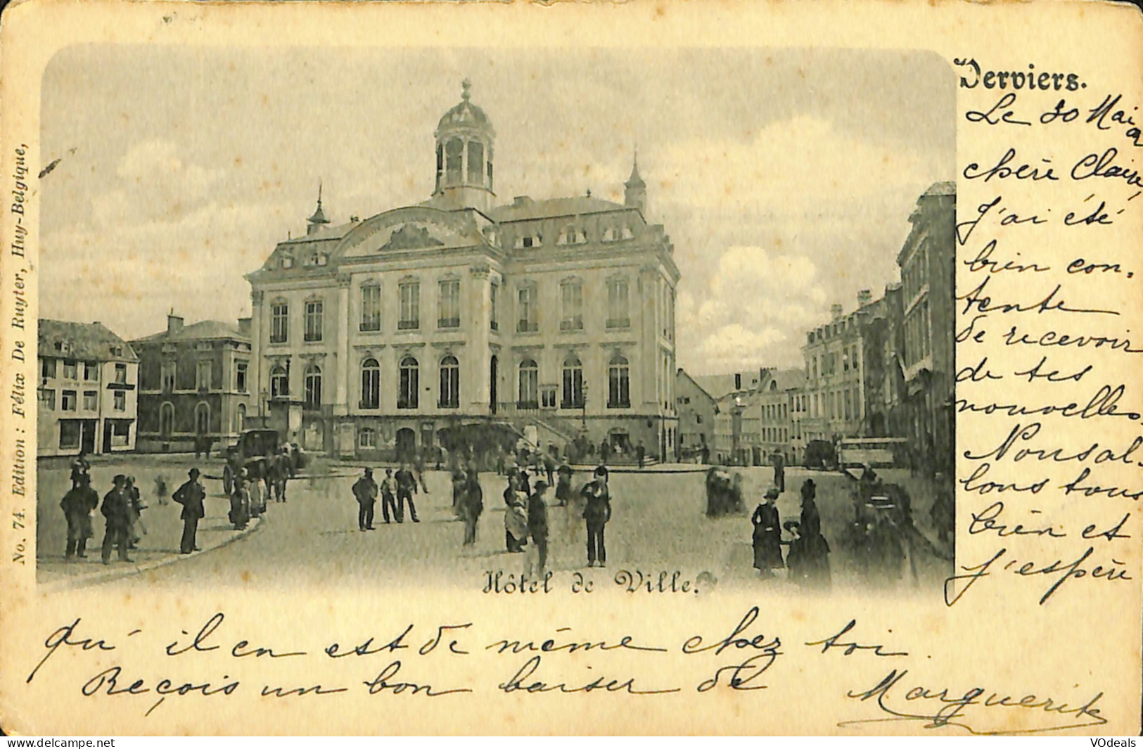 Belgique - Liège - Verviers - Hôtel De Ville - Verviers