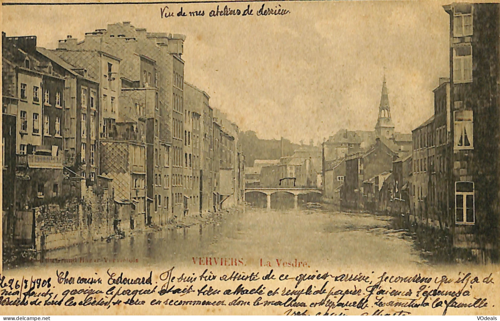 Belgique - Liège - Verviers - La Vesdre - Verviers