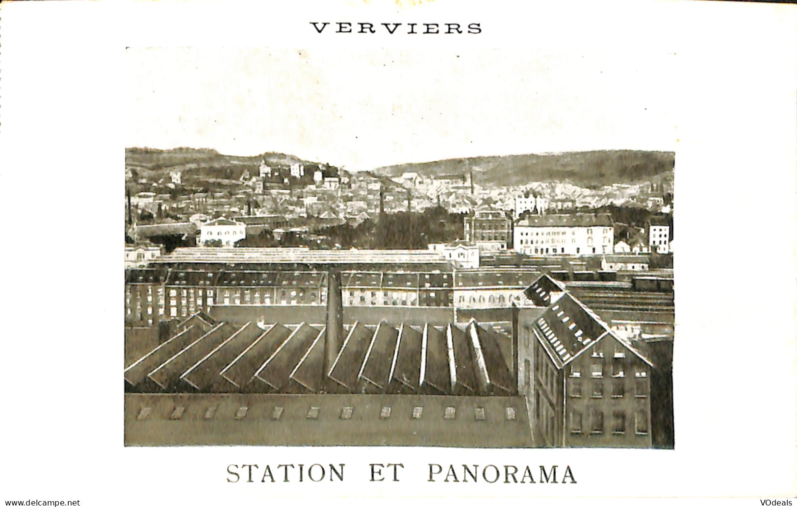 Belgique - Liège - Verviers - Station Et Panorama - Verviers