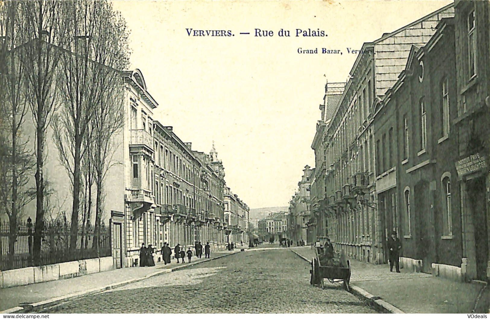 Belgique - Liège - Verviers - Rue Du Palais - Verviers