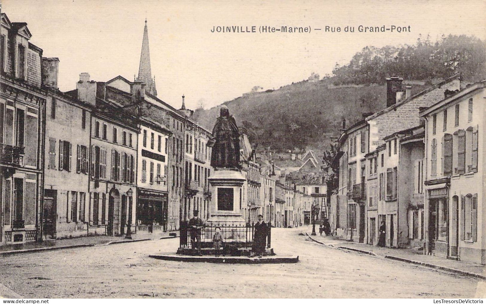 FRANCE - 52 - JOINVILLE - Rue Du Grand Pont - Carte Postale Ancienne - Joinville