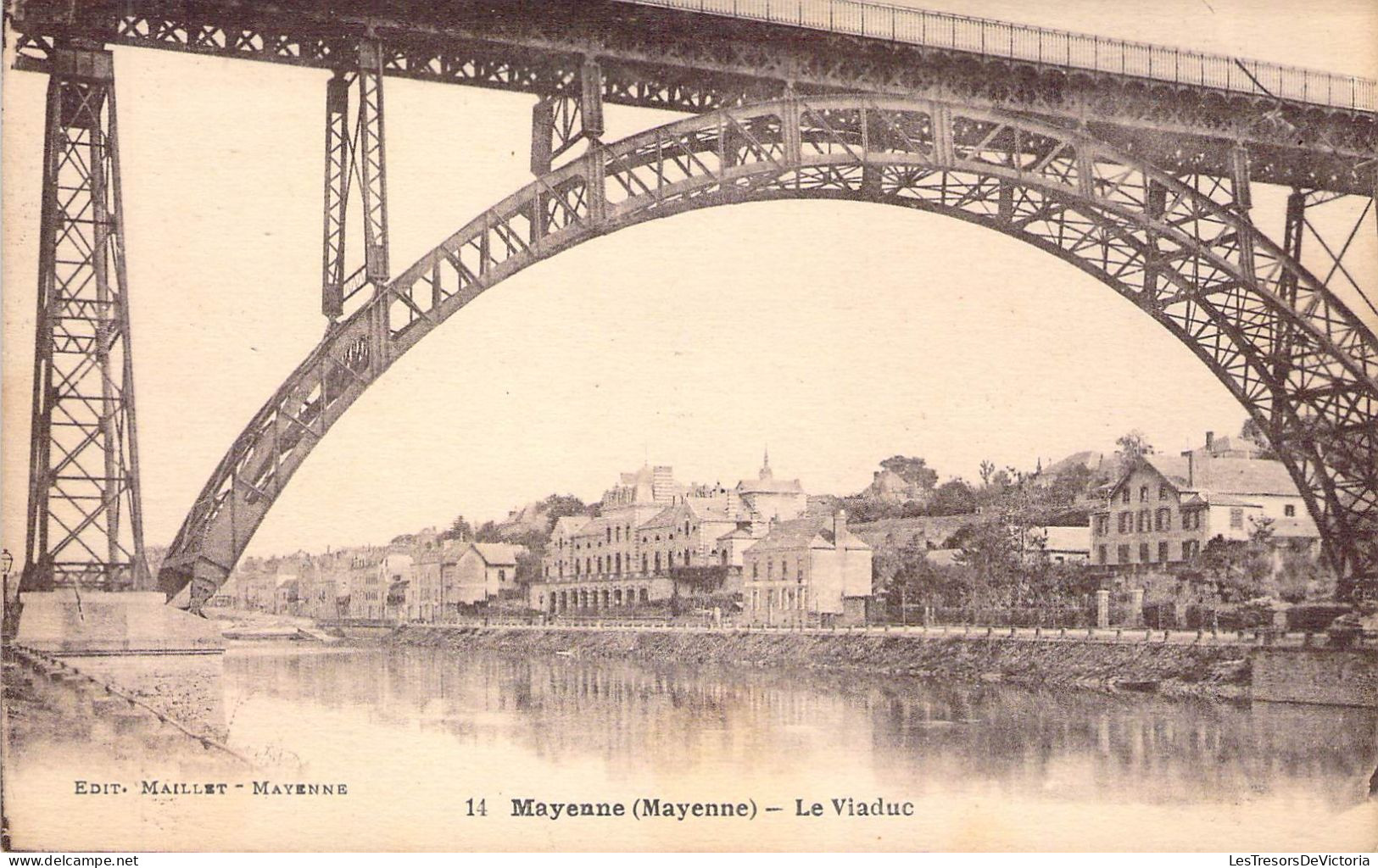 FRANCE - 53 - MAYENNE - Le Viaduc - Edit Maillet - Carte Postale Ancienne - Mayenne