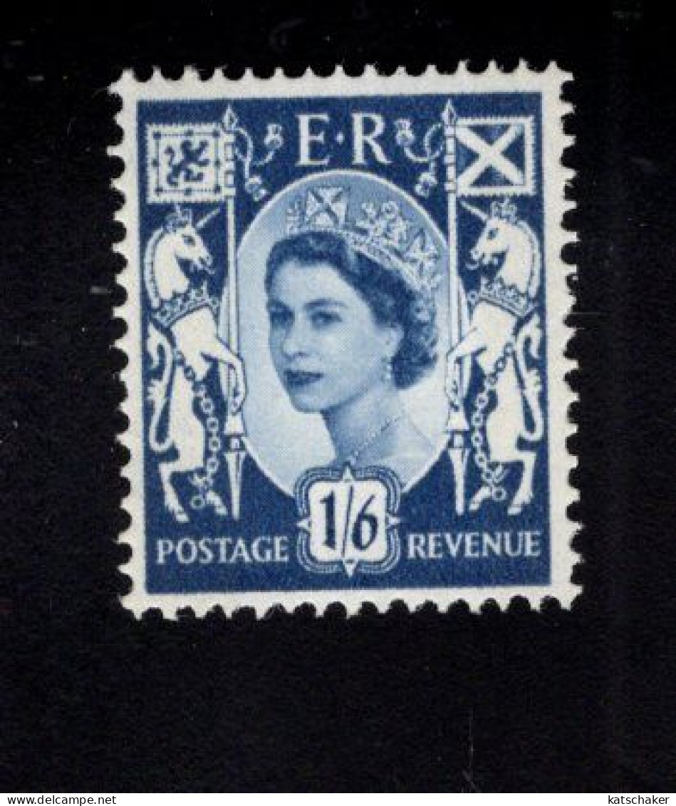 1787802013 1967  SCOTT 6  (XX) POSTFRIS MINT NEVER HINGED   - QUEEN ELIZABETH II - - Scotland