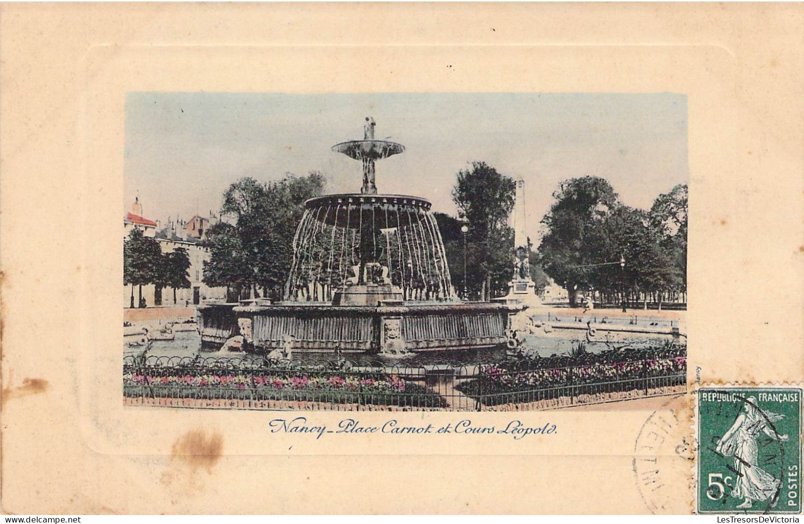 FRANCE - 54 - NANCY - Place Carnot Et Cours Léopold - Carte Postale Ancienne - Nancy