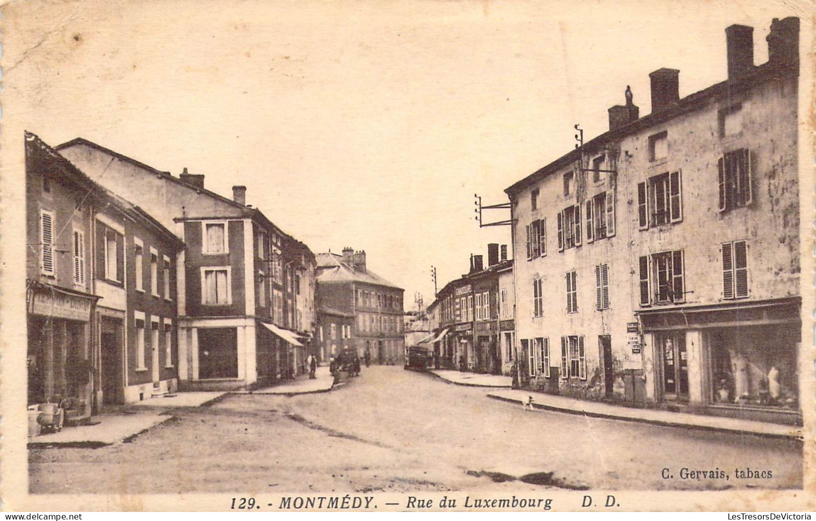 FRANCE - 55 - MONTMEDY - Rue Du Luxembourg - D D - Carte Postale Ancienne - Montmedy