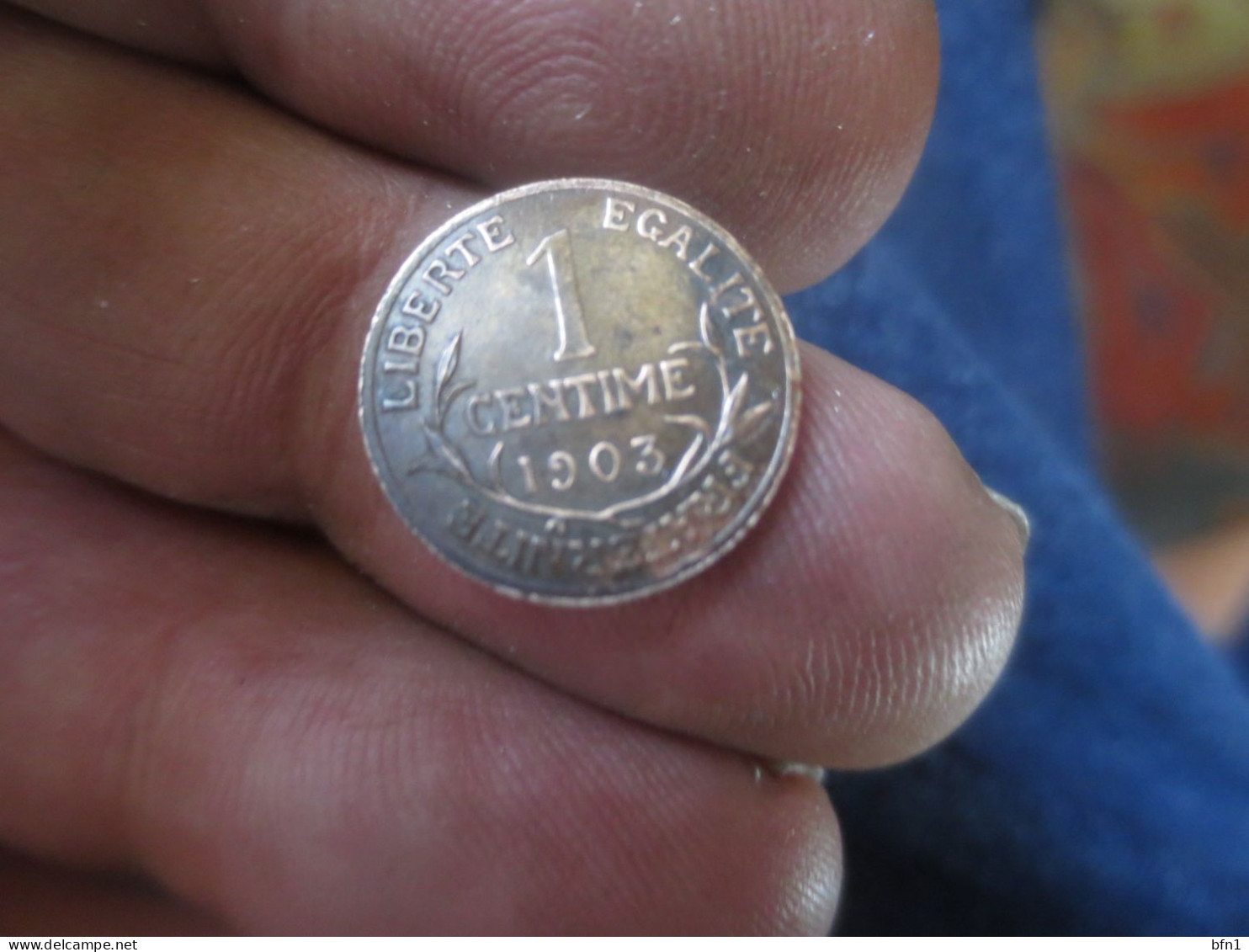 FRANCE 1 CENTIME 1903 SUP - 1 Centime