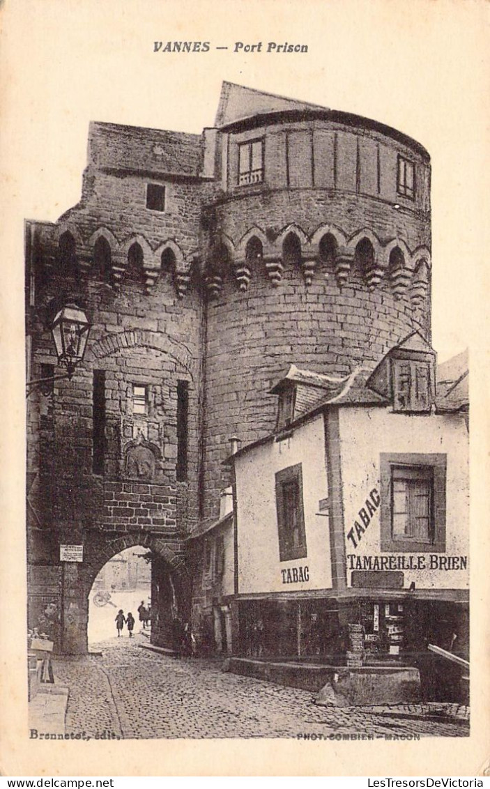FRANCE - 56 - VANNES - Port Prison - Carte Postale Ancienne - Vannes