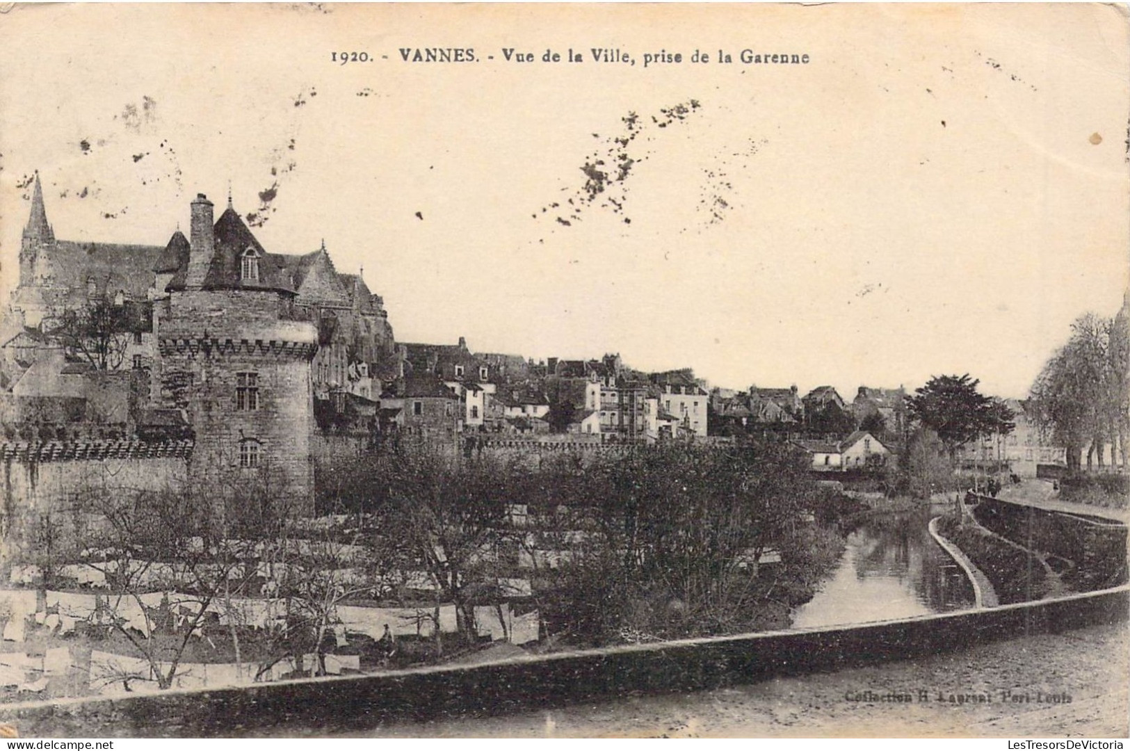 FRANCE - 56 - VANNES - Vue De La Ville Prise De La Garenne - Carte Postale Ancienne - Vannes