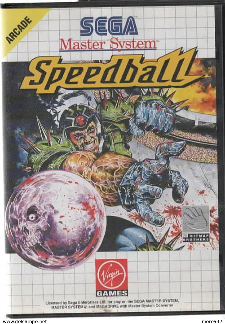 SPEEDBALL  Avec Son Livret - Master System