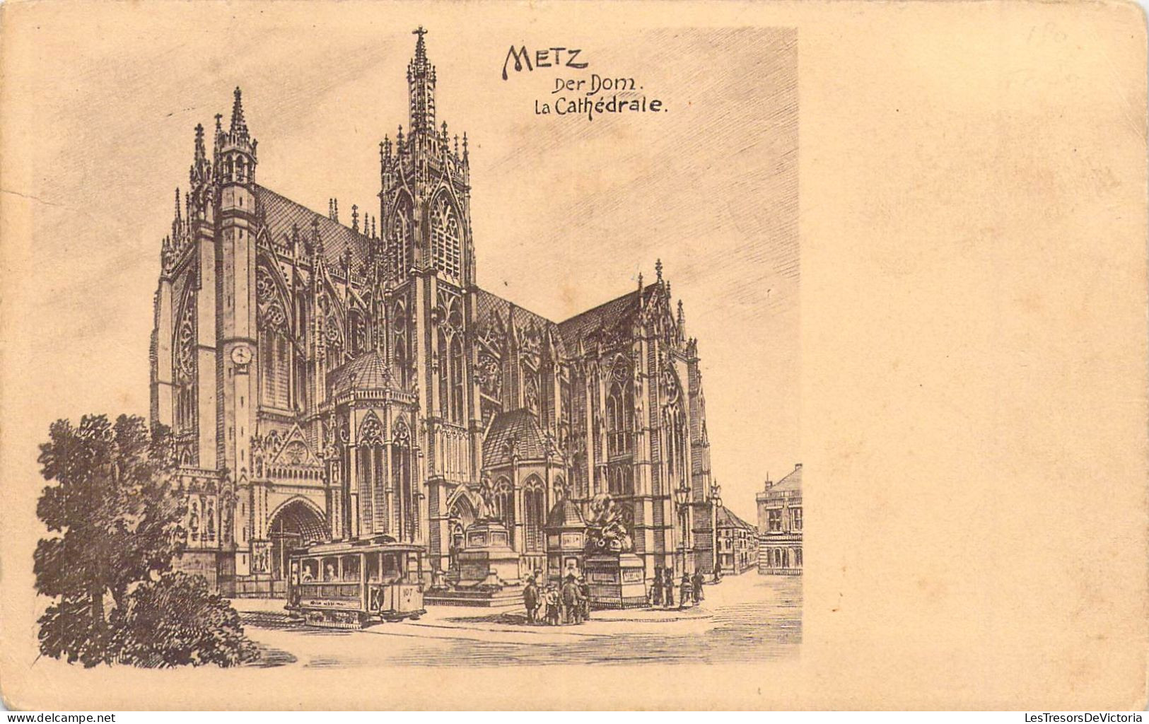 FRANCE - 57 - METZ - La Cathédrale - Carte Postale Ancienne - Metz