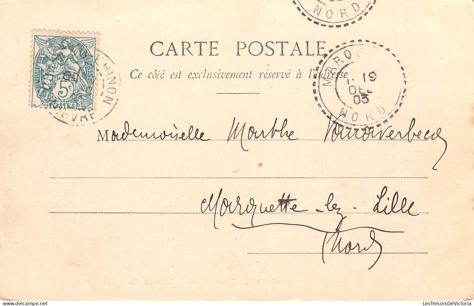 FRANCE - 58 - Environs De Château Chinon - L'Yonne - La Pierre Glissotte - Carte Postale Ancienne - Chateau Chinon
