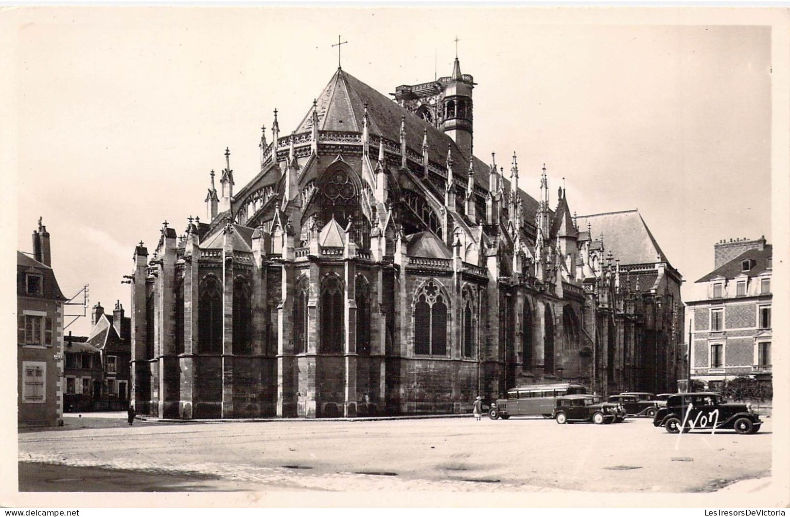 FRANCE - 58 - NEVERS - Abside De La Cathédrale St Cyr - Les Editions D'Art - Carte Postale Ancienne - Nevers
