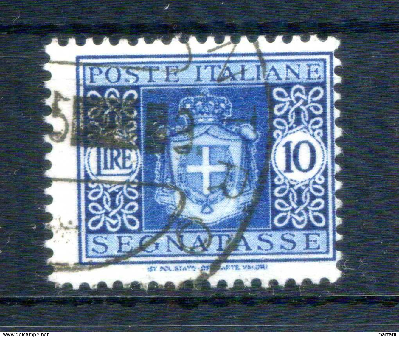 1945 LUOGOTENENZA N.84 USATO Senza Filigrana - Strafport