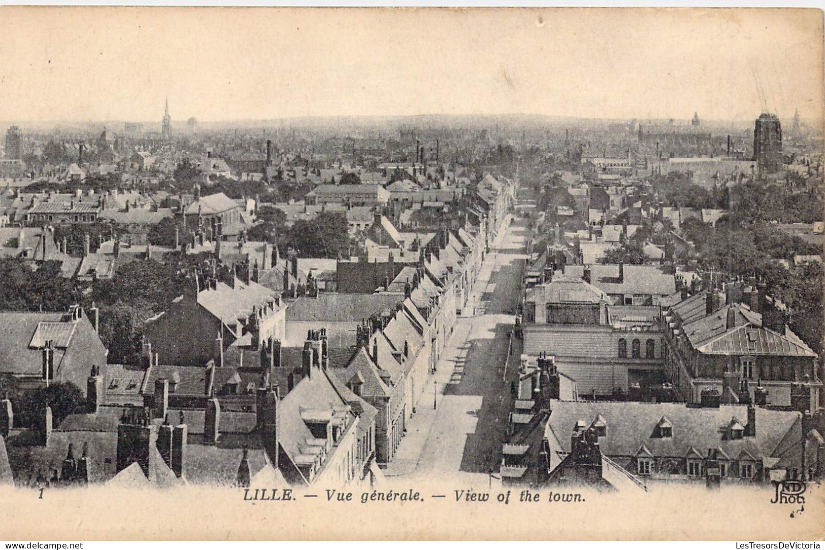 FRANCE - 59 - LILLE - Vue Générale - Carte Postale Ancienne - Lille