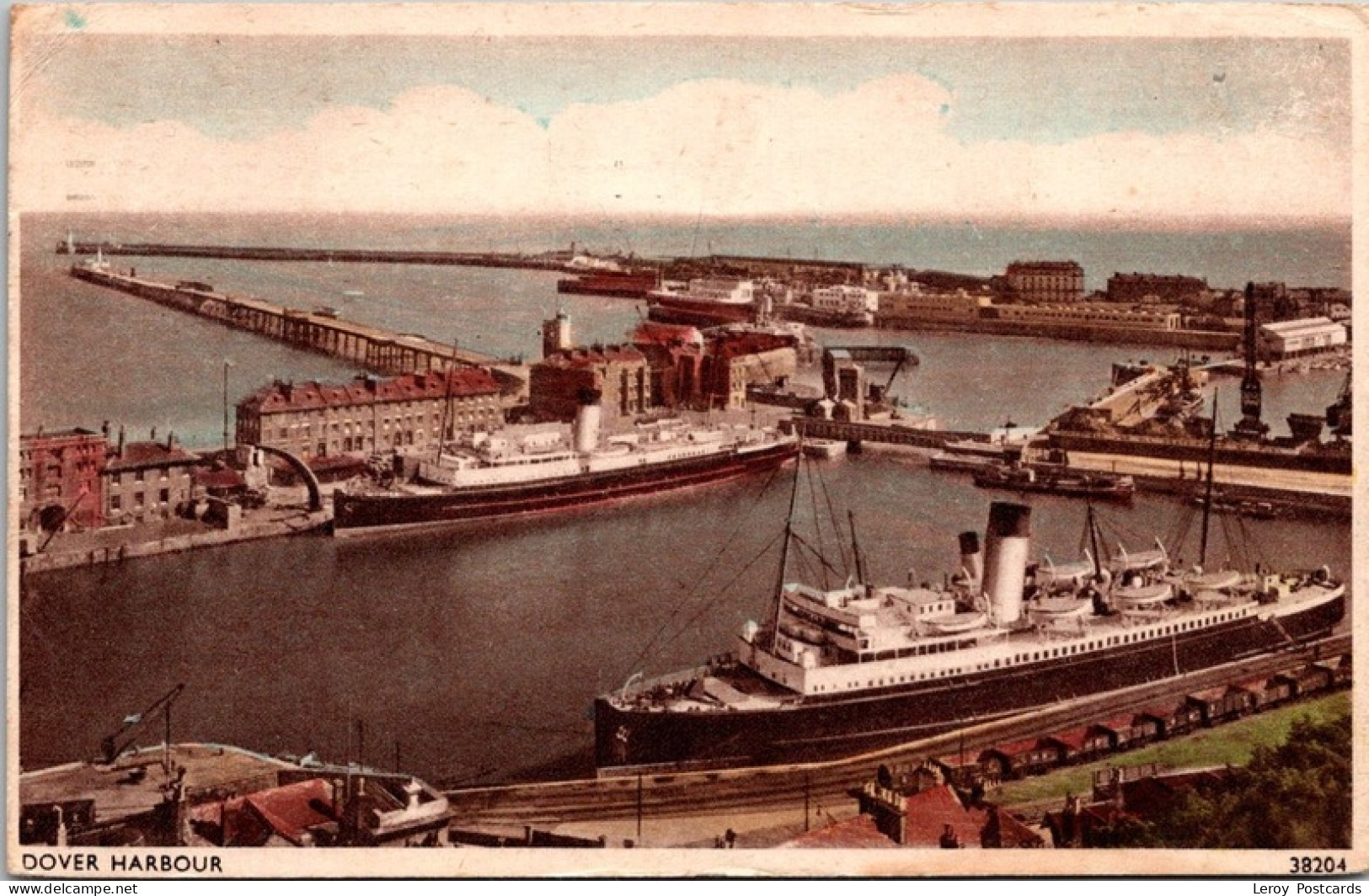 Dover, Harbour, Kent 1950 - Dover