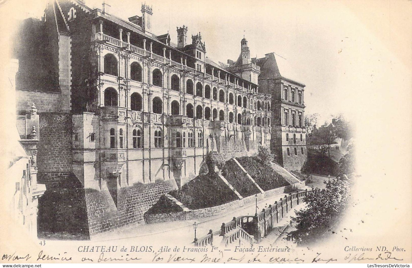 FRANCE - 41 - Château De Blois - Aile De François 1er - Façade Extérieure - Carte Postale Ancienne - Blois