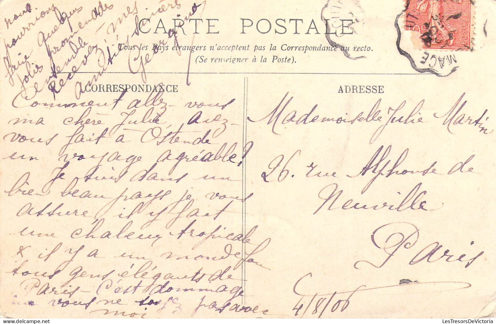 FRANCE - 61 - BAGNOLES DE L'ORNE - Vue Prise Du Roc Au Chien - Edit E Roussel - Carte Postale Ancienne - Bagnoles De L'Orne