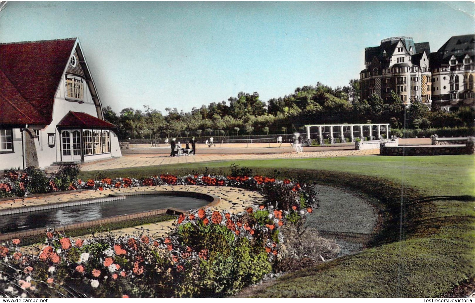 FRANCE - 62 - LE TOUQUET - Les Jardins Du Tennis Club - Edition GALF - Carte Postale Ancienne - Le Touquet