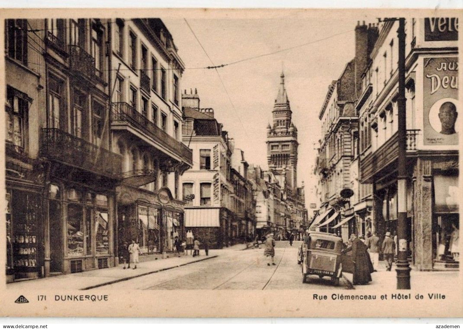 DUNKERQUE    Rue Clémenceau - Raismes