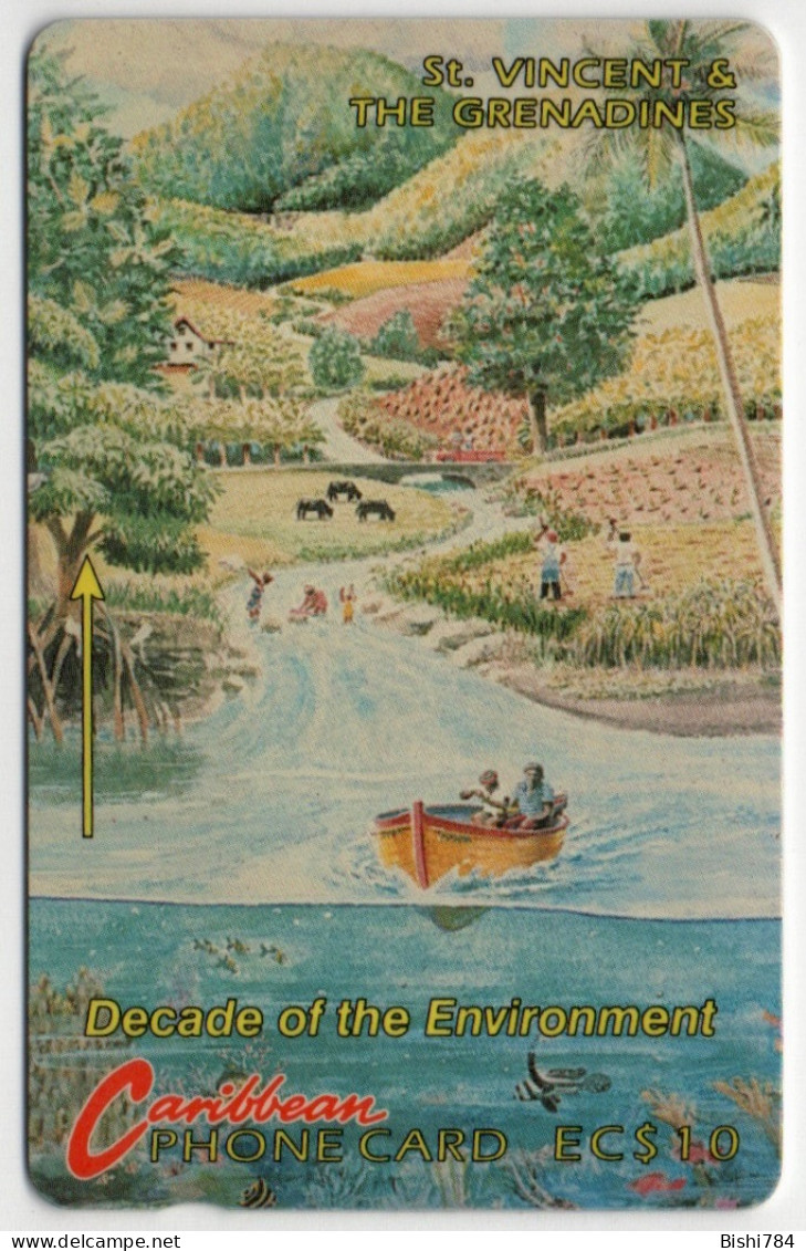St. Vincent & The Grenadines - Decade Of The Environment - 3CSVA - San Vicente Y Las Granadinas