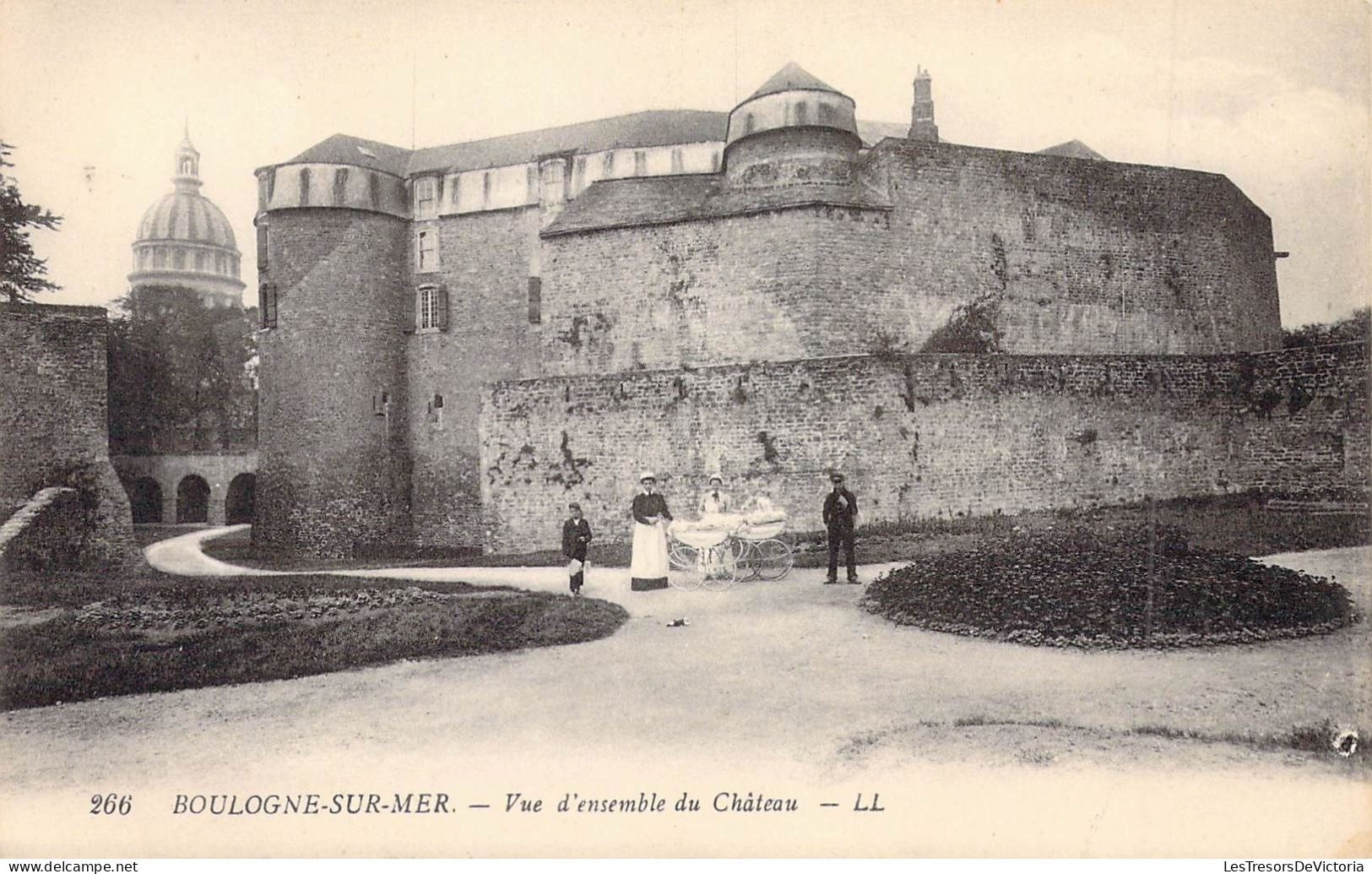 FRANCE - 62 - BOULOGNE SUR MER - Vue D'ensemble Du Château - LL - Carte Postale Ancienne - Boulogne Sur Mer