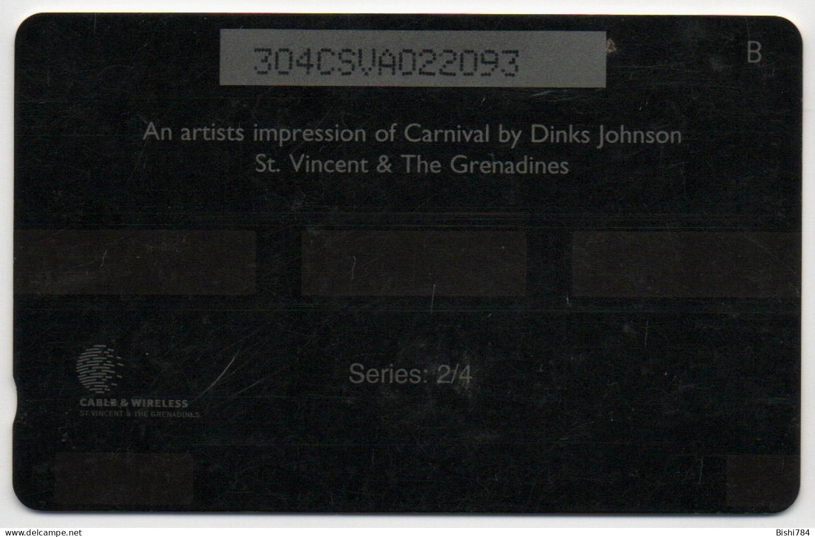St. Vincent & The Grenadines - Carnival By Dinks Johnson 2/4 - 304CSVA - St. Vincent & The Grenadines