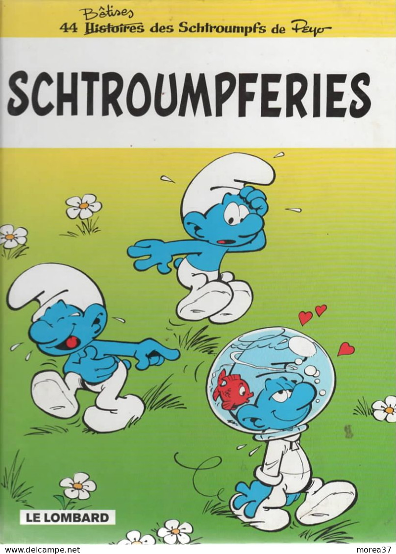 LES SCHTROUMPFS   " Schtroumpferies  "    Par PEYO   LE LOMBARD Pour ESSO - Schtroumpfs, Les - Los Pitufos