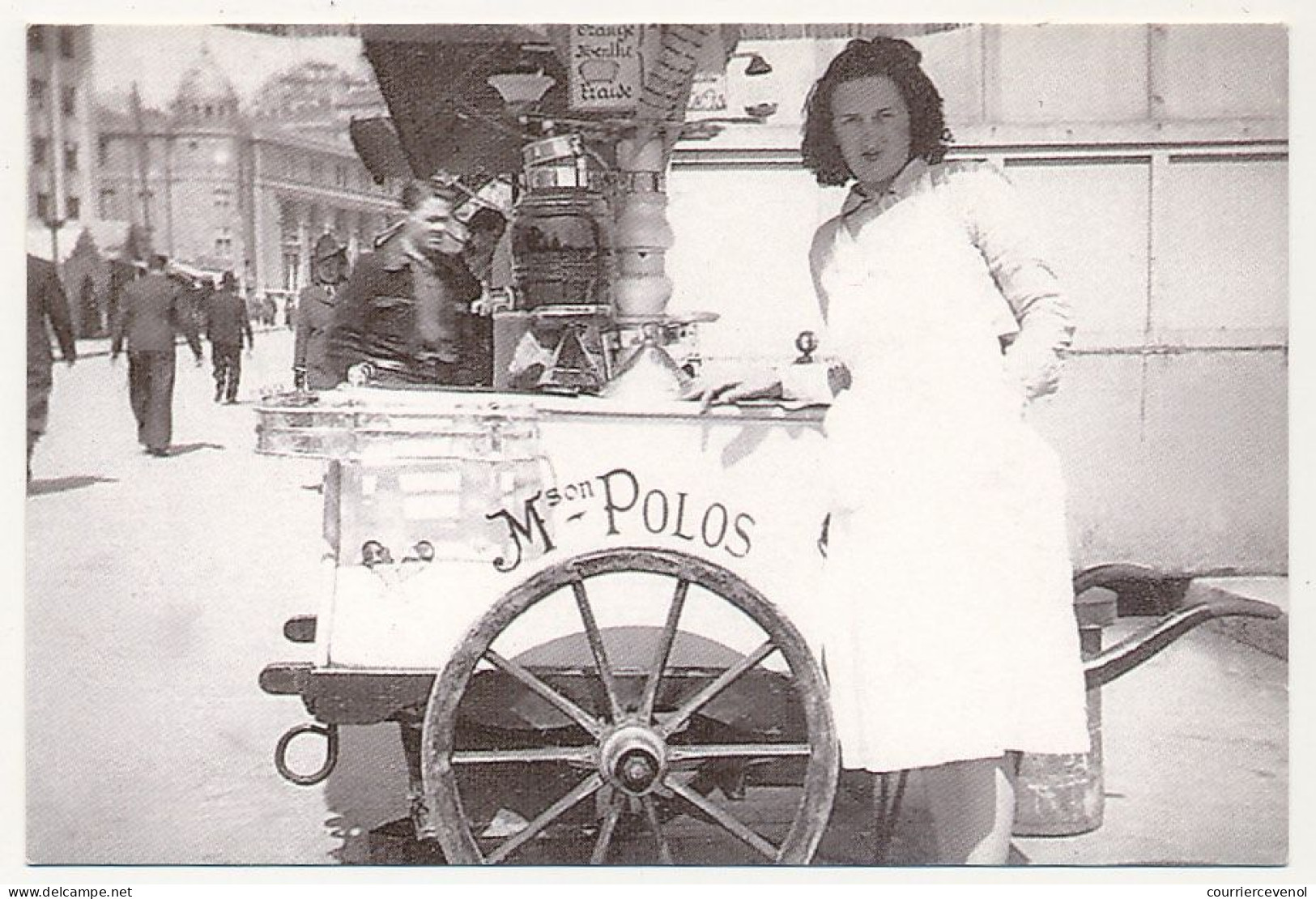 CPM - MARSEILLE (B Du R) - Les Glaces De La Maison "Polos", Rue Colbert - Petits Métiers