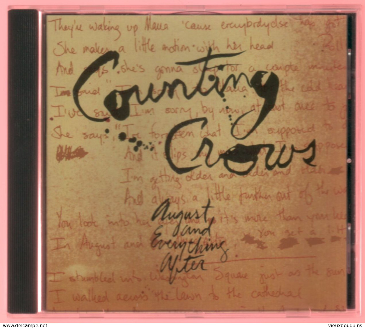COUNTING CROWS : AUGUST AND EVERYTHING AFTER - Autres - Musique Anglaise