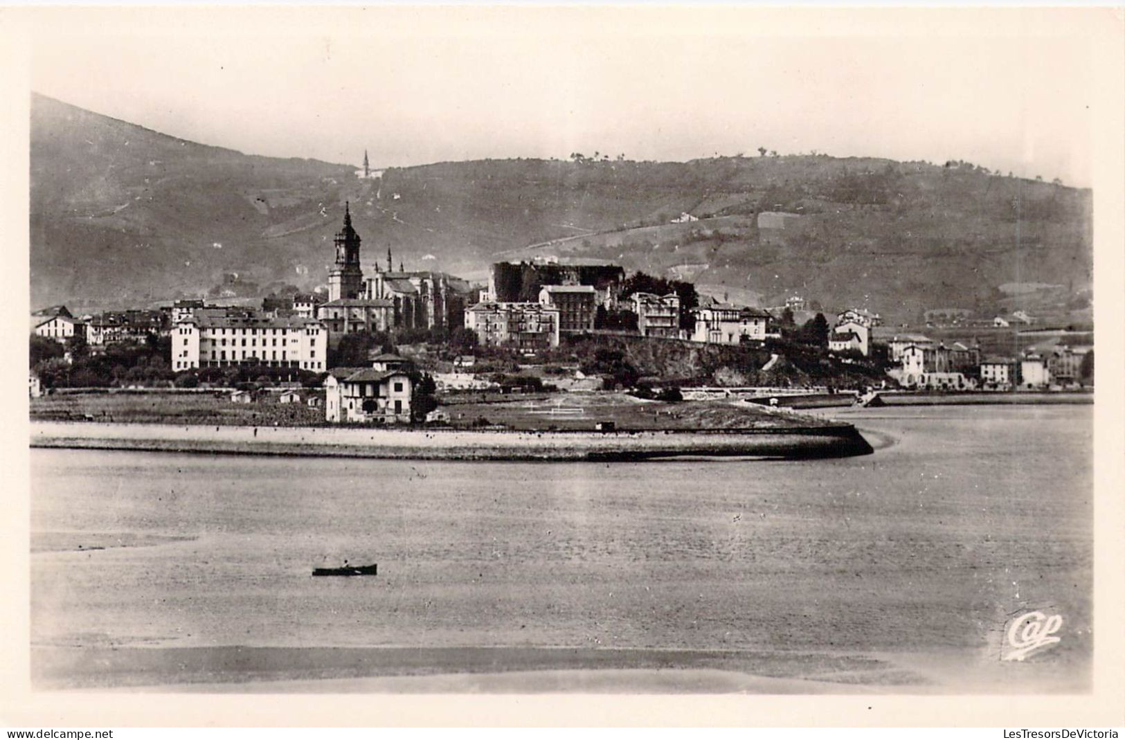 FRANCE - 64 - HENDAYE - Vue Générale De Fontarabie - Carte Postale Ancienne - Hendaye