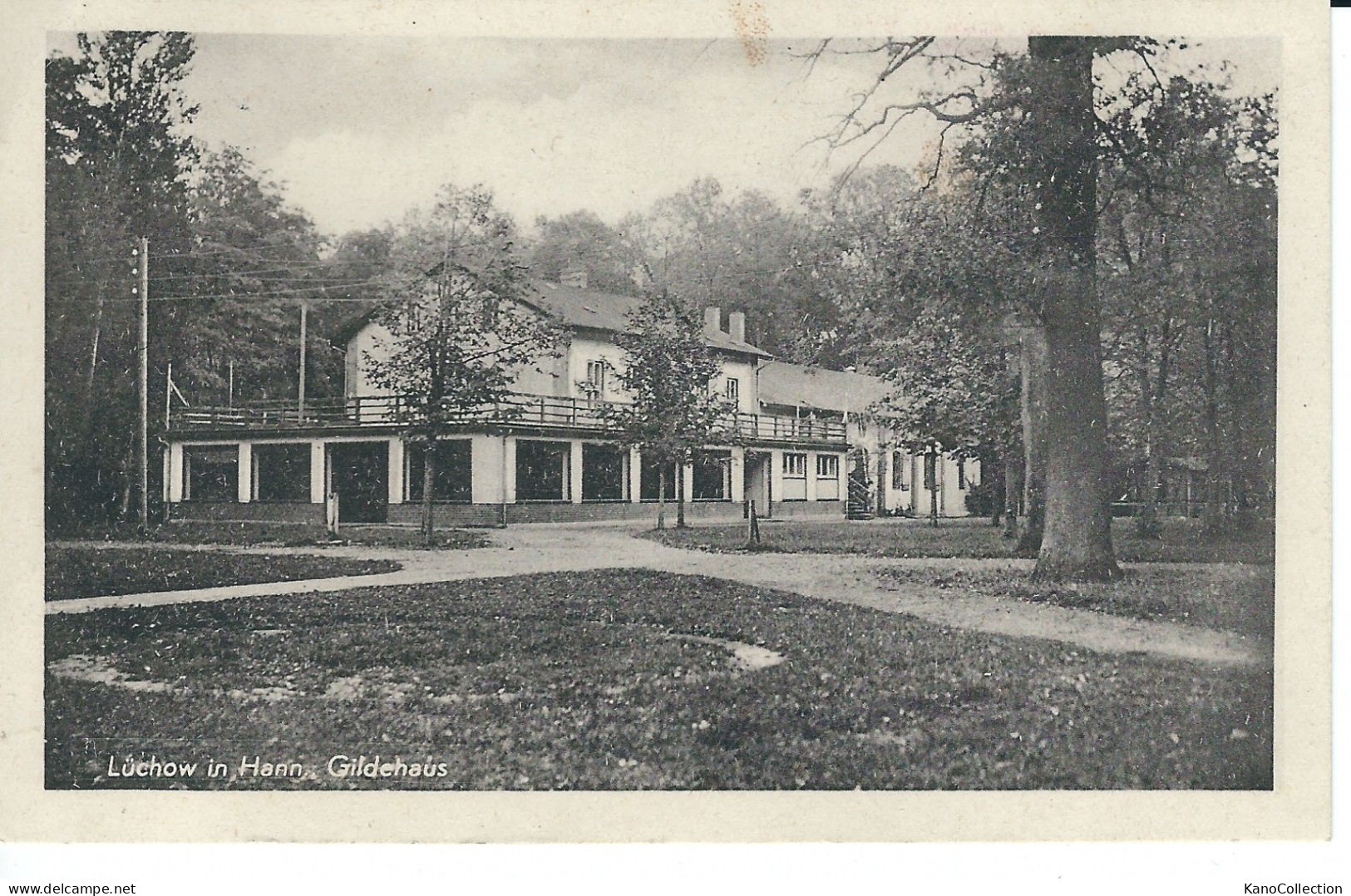 Lüchow In Hannover, Gildehaus, Gelaufen 1956 - Lüchow