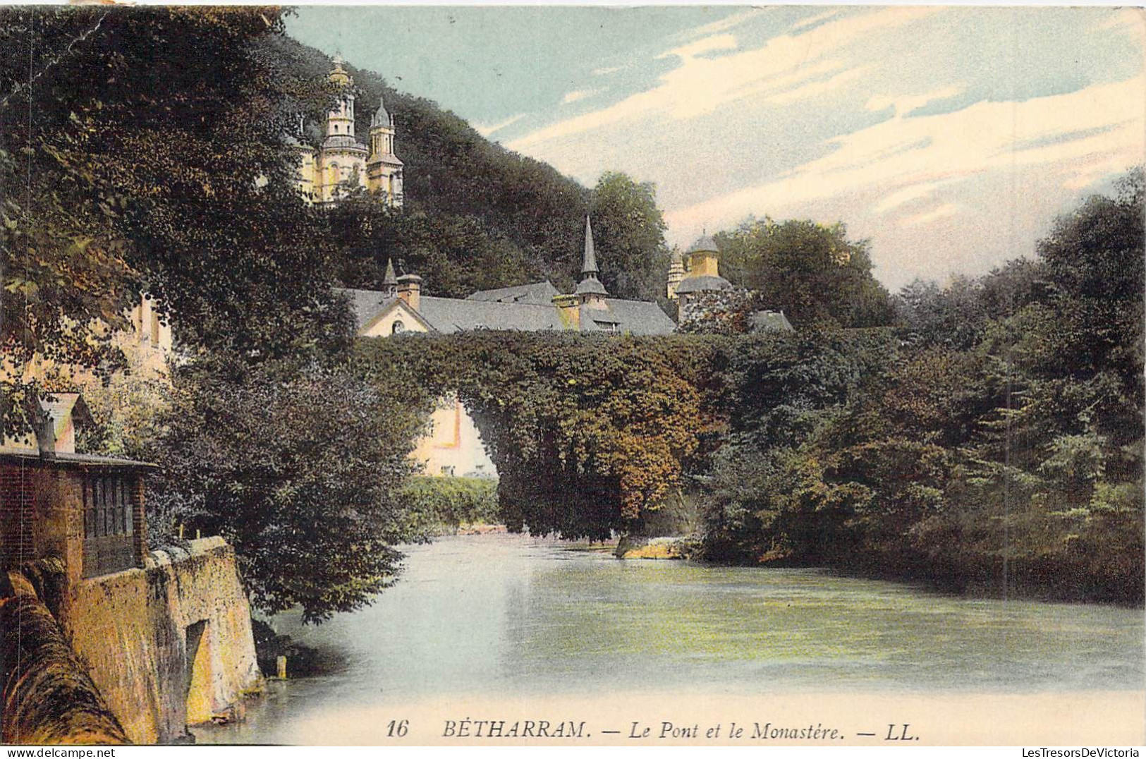 FRANCE - 64 - BETHARRAM - Le Pont Et Le Monastére - LL - Carte Postale Ancienne - Sonstige & Ohne Zuordnung