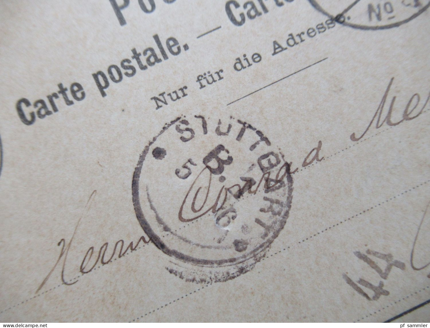 Schweiz 1888 2x GA Mit Zusatzfrankatur Ins Deutsche Reich Gesendet! 1x Ambulant No 25 Bahnpost! 1x Glarus - Erfurt - Stamped Stationery