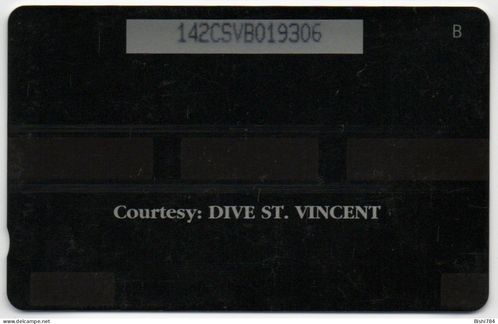 St. Vincent & The Grenadines - Yellow Tube Sponge - 142CSVB (medium Font) - Saint-Vincent-et-les-Grenadines