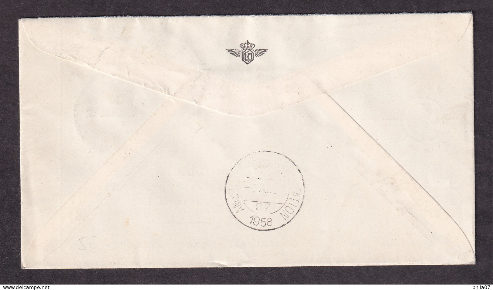 Netherlands Nieuw-Guinea - Nice Envelope For Air Mail With Multicolored Franking And Nice Commemorative Cancel / 2 Scans - Netherlands New Guinea