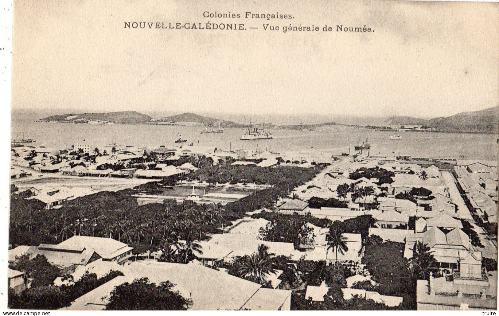 NOUVELLE-CALEDONIE VUE GENERALE DE NOUMEA - Nouvelle Calédonie