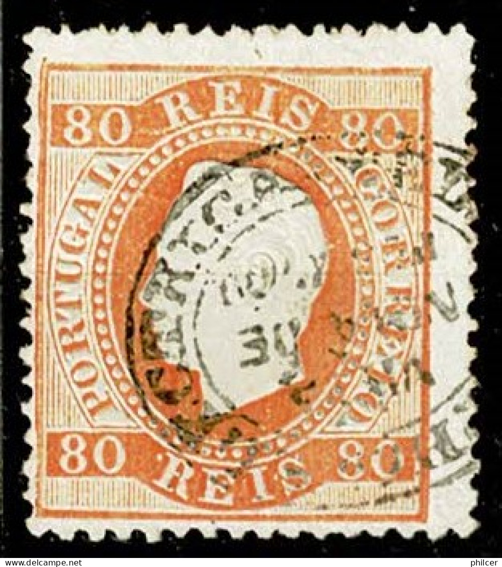 Portugal, 1870/6, # 42, Used - Ungebraucht