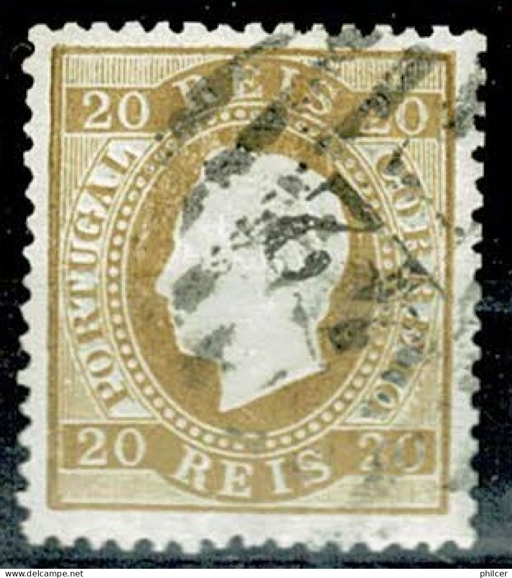 Portugal, 1870/6, # 39h, Used - Ungebraucht