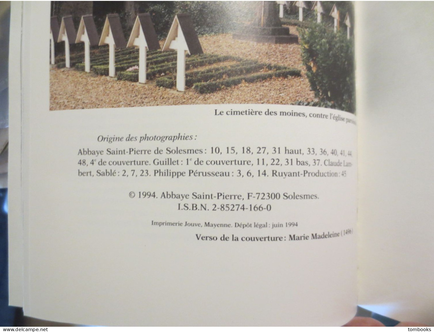 72 - Solesmes - L'Abbaye Saint - Pierre De Solesmes - Plaquette - TBE - - Ohne Zuordnung