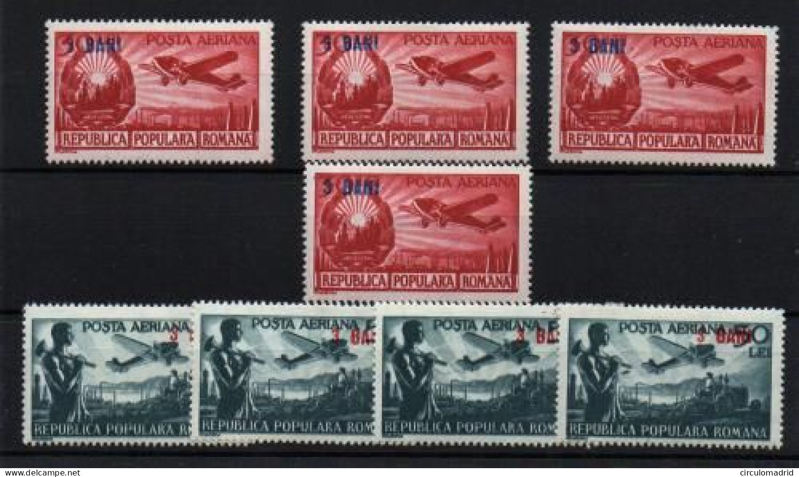 Rumanía (aéreo) Nº 56A/56B - Unused Stamps