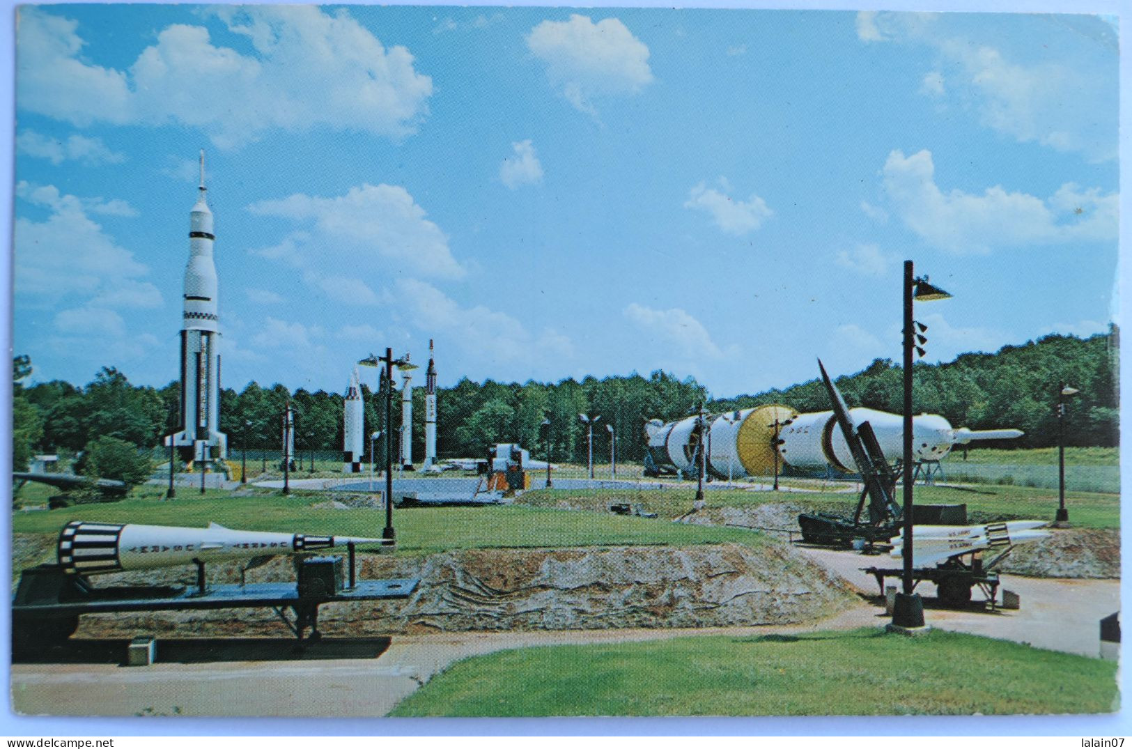 C. P. A. : Espace : Alabama Space And Rocket Center : America's Largest Missile, HUNTSVILLE, Alabama, Stamp In 1976 - Espace