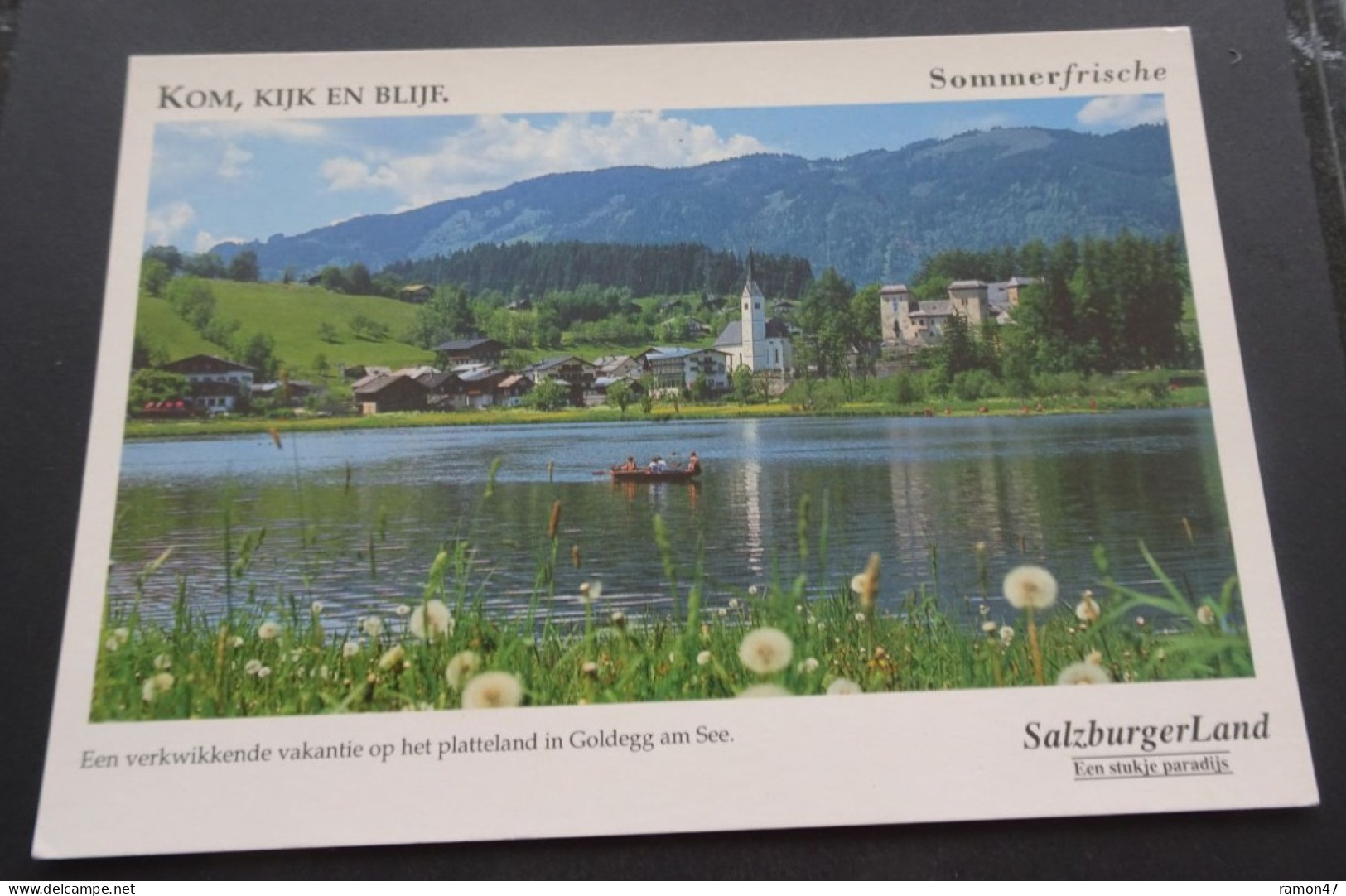 Salzburgerland, Goldegg Am See, Een Verkwikkende Vakantie Op Het Platteland - Kom, Kijk En Blijf - Goldegg