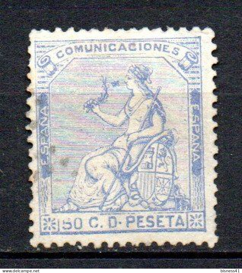 Col33 Espagne Spain 1873 N° 136 Oblitéré Cote : 9,00€ - Oblitérés