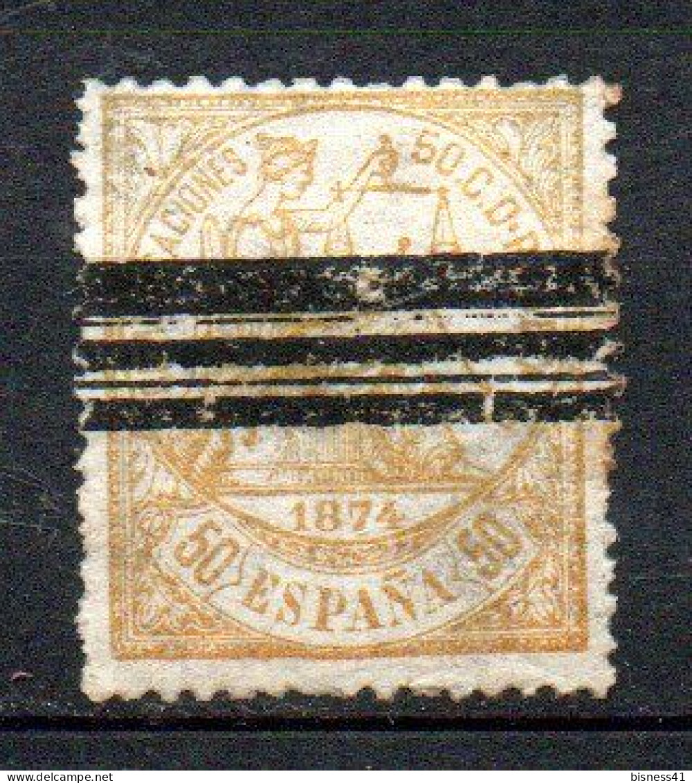 Col33 Espagne Spain 1874 N° 147 Oblitéré Cote : 11,00€ - Used Stamps