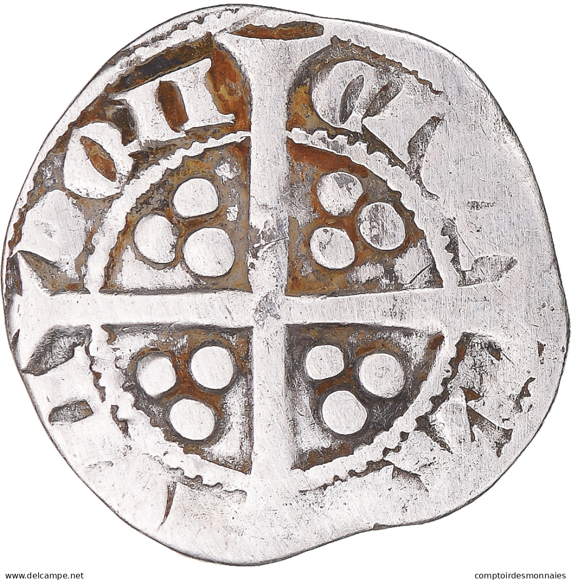 Monnaie, Grande-Bretagne, Edward I, II, III, Penny, Londres, TB+, Argent - 1066-1485 : Bas Moyen-Age